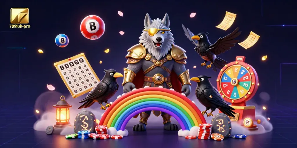 Engage with thrilling fun at 789lub-pro with vibrant gaming elements and mythical characters.