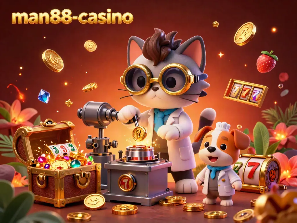 Experience thrilling gameplay at man88-casino as cartoon characters create jackpot-winning moments!