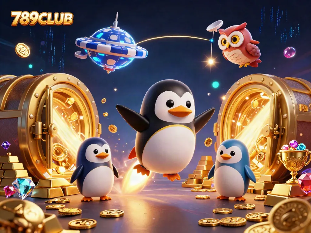 Experience winning thrills with 789CLUB's high-energy gaming scene filled with treasures.