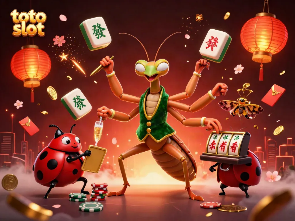 Experience the excitement of toto slot with vibrant casino characters and dynamic gaming elements.
